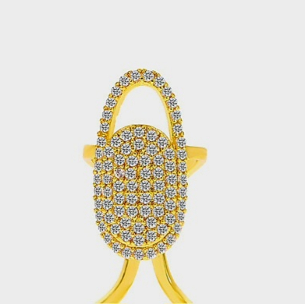 NEW! Bling fingertip ring - cool accessory🌟